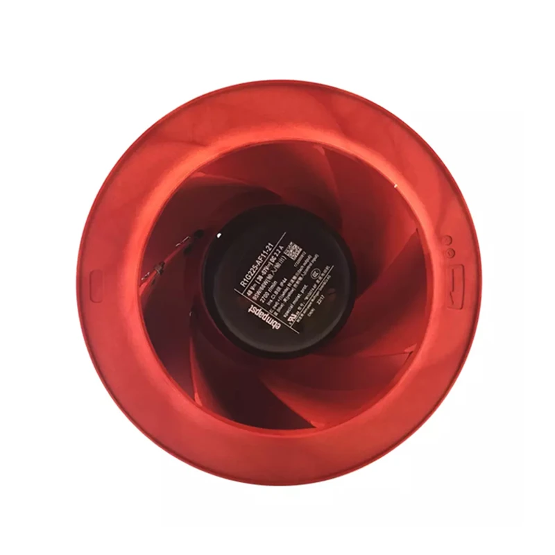 Purifier centrifugal fan 48V 95W R1G225-AF11-21 dc brushless centrifugal turbine fans centrifugal fan for ebmpapst