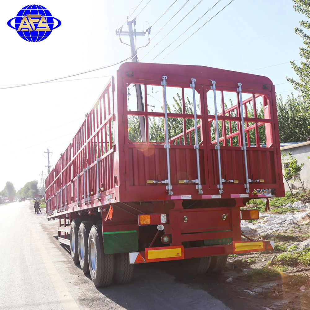 China 2/3/4 Axles Side Tipping Sidewall Semitrailer Side Wall Tipper Dump Semi Trailer Truck Trailer