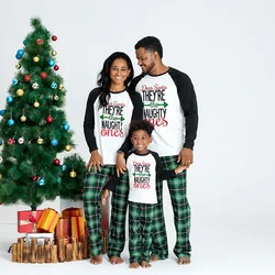 Drop Shipping Family Matching Christmas Pajamas Set Men Women Baby Kids Reindeer Sleepwear Household Parent-Child Nightwear