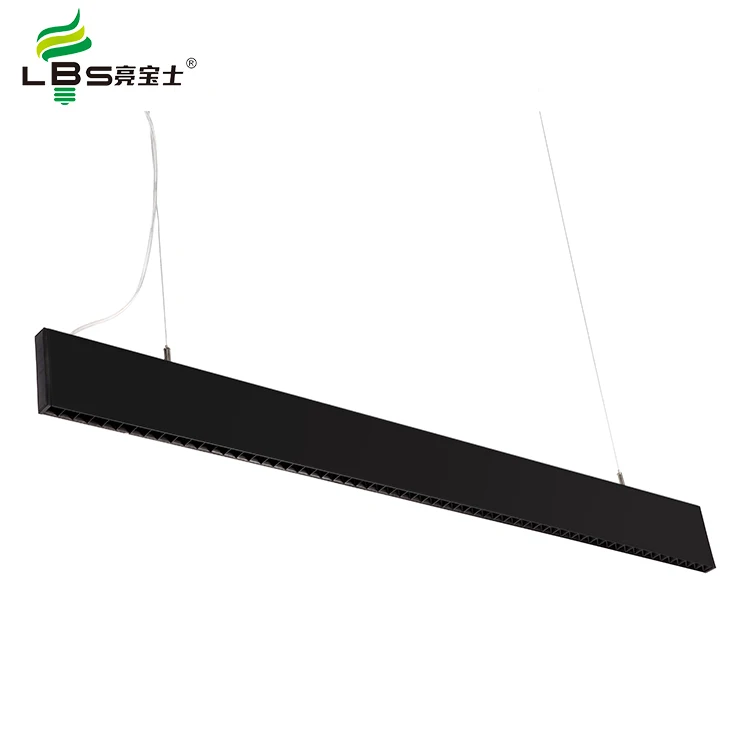 Wholesale Price Interior Decoration Of Office Building 28W White Led Linear Pendant Lamp