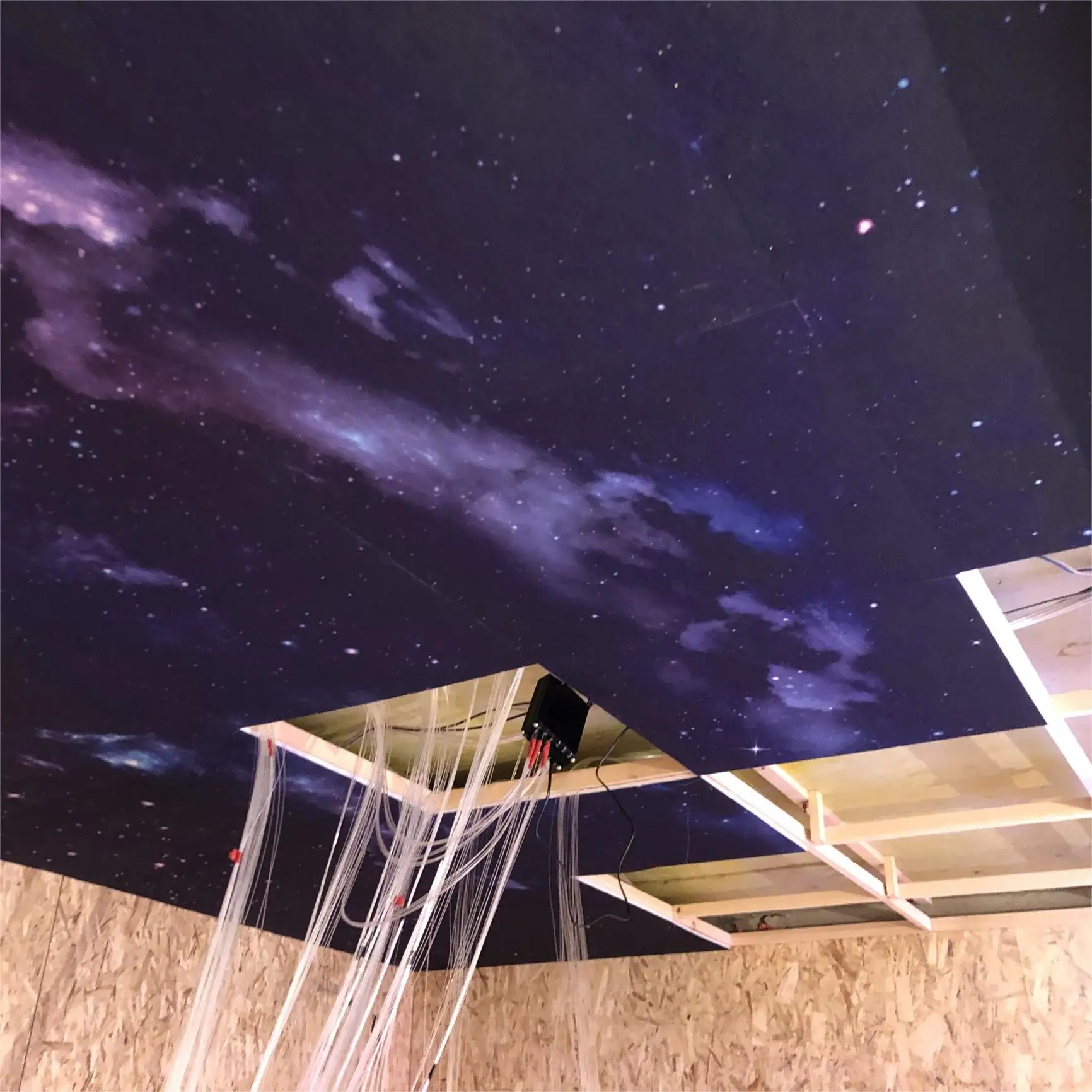 RGB CCT Selectable Fiber Optic Light-Up Drawing Board Star Ceiling Painting Panel