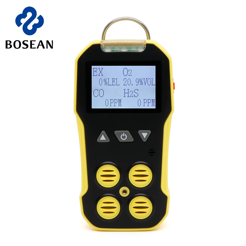 Rechargeable battery NO2nitrogen dioxide SO2 sulfur dioxide multi gas detection monitor