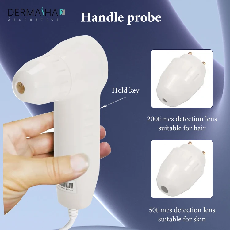 Wholesale Price Apparatus Hair Facial Skin Test Skin Analyzer for Beauty Salon Digital skin analyzer hair scalp machine