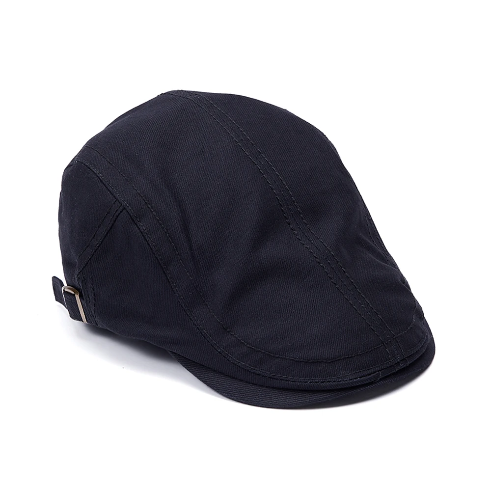 Wholesale French Men Newsboy Hats Flat Caps Customize Security Guard Uniform Beret Women Berets