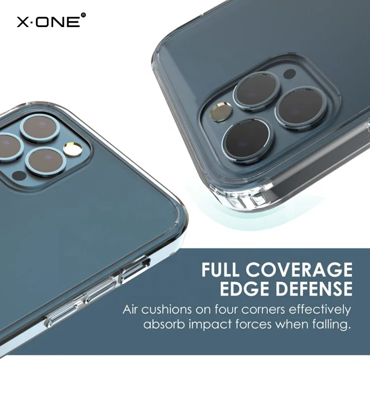2021 New Clear case cell phone Hard Acrylic TPU Shockproof Mobile Cover For iPhone 13 Pro Max Transparent
