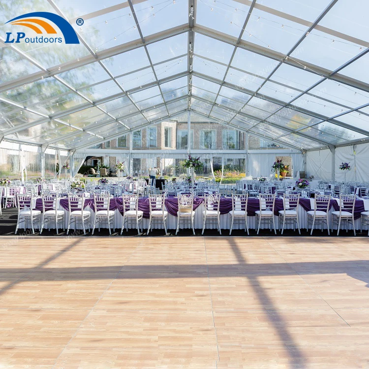 500 people capacity aluminum structure wedding marquee tent for outdoors party event in USA