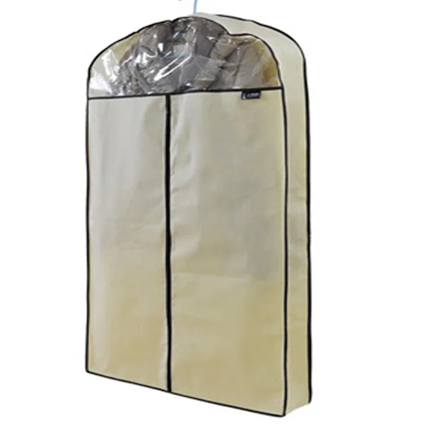 
Hot sale biodegradable garment bag with gusset for suits travel 
