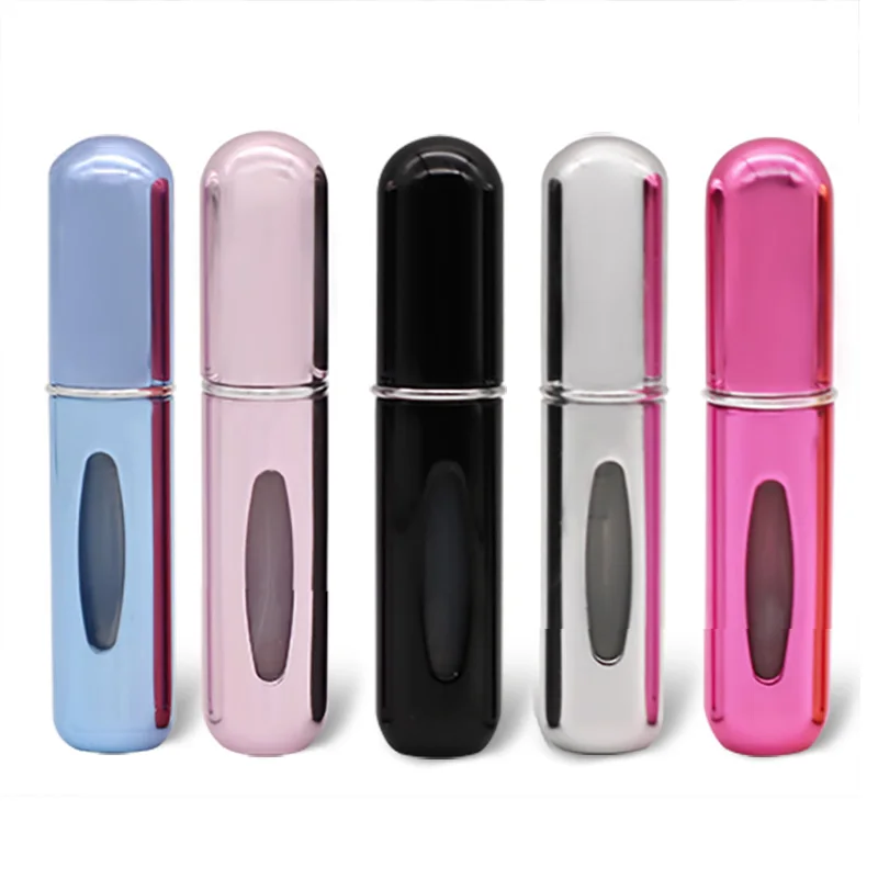 Scent Pump Case Atomizer Perfume Bottle Refillable Travel Spray 5ml 8ml Portable Mini Refillable Perfume Atomizer Bottle