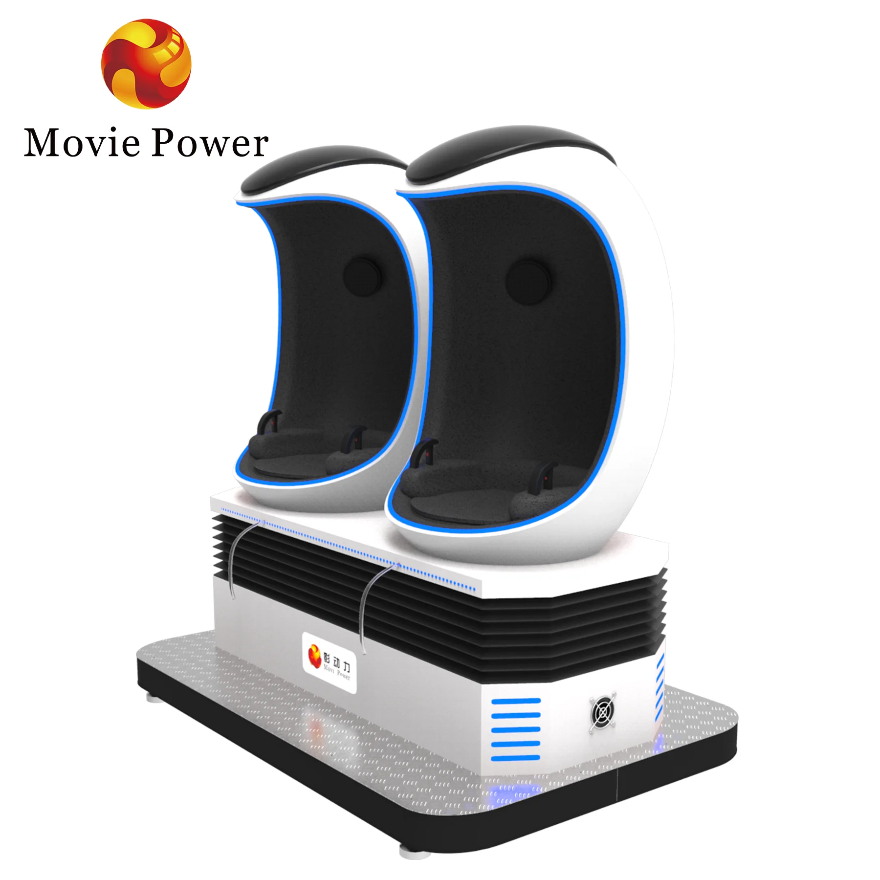 Amusement Park Virtual Reality 9D Egg VR Cinema Arcade VR Game Machine With VR Glasses For Mall