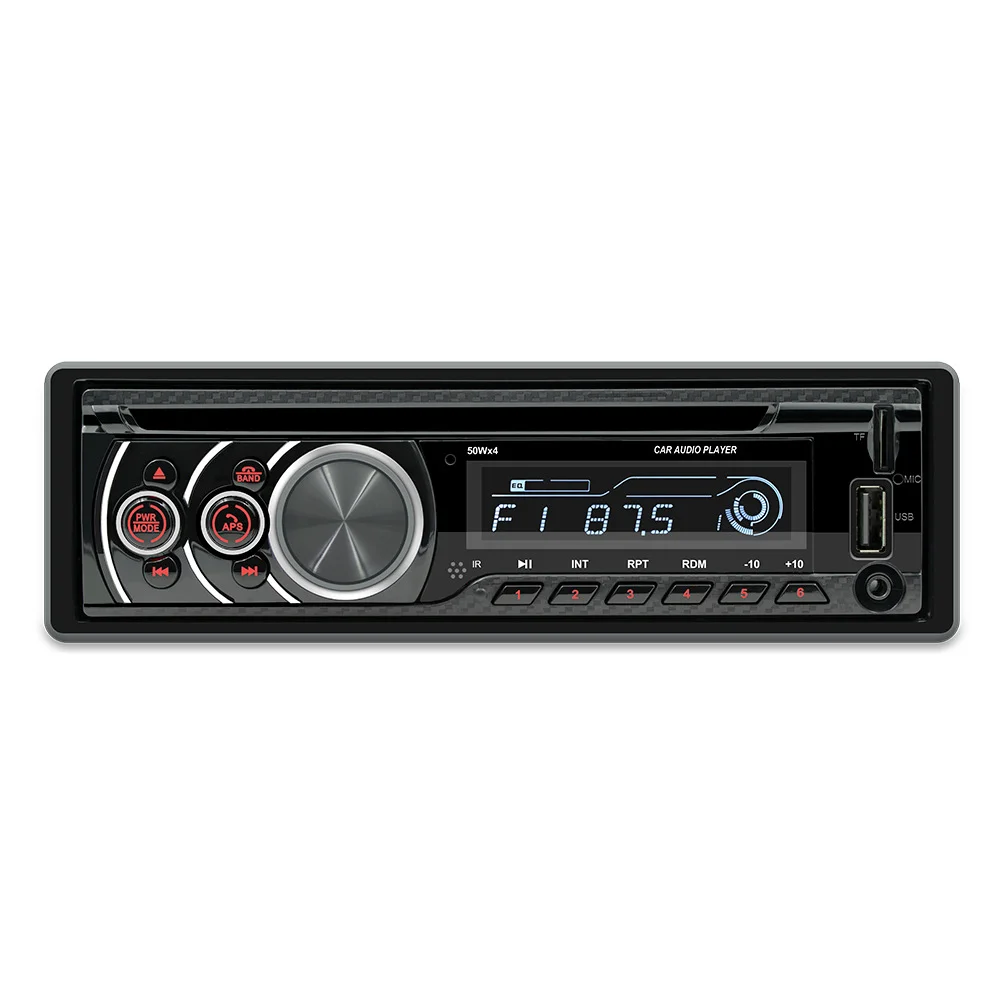Model 8169A 1DIN Car DVD Radio VCD Video Player AUX-in Handsfree Call Phone Charging CD EQ Music Car Stereo DVD