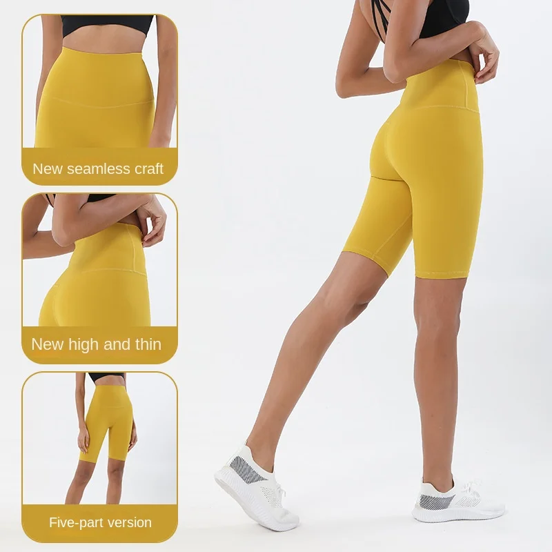 Drop shipping Wholesale Black Spandex Slimming Stretchy Running Workout Butt Lift Leggings Dance Yoga Biker Shorts