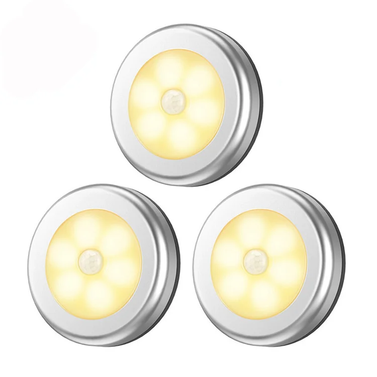 Датчик движения в любом месте Электрический чувствительный к движению светодиодный светильник