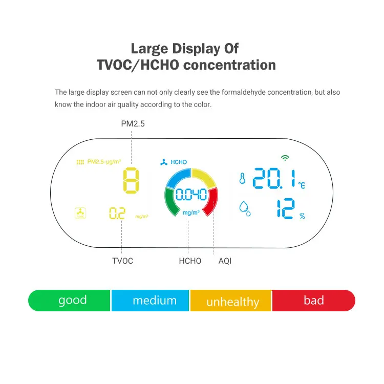  Новые продукты Tvoc монитор качества воздуха