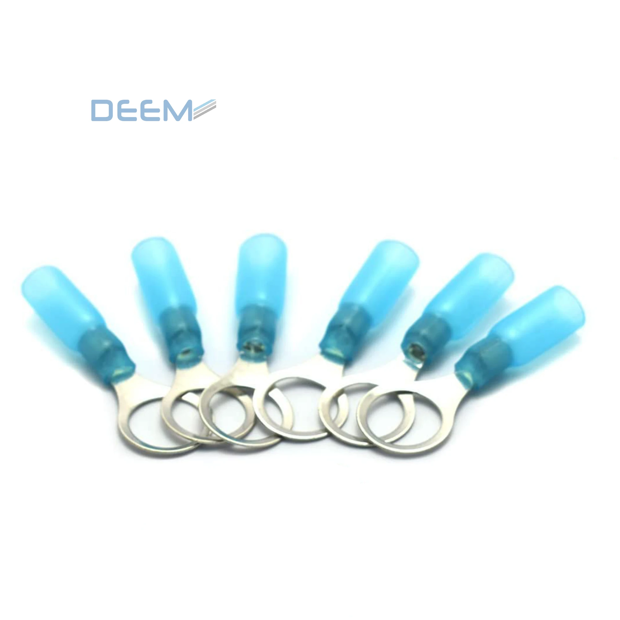 DEEM waterproof heat shrink crimp ring terminal connector for wire insulation