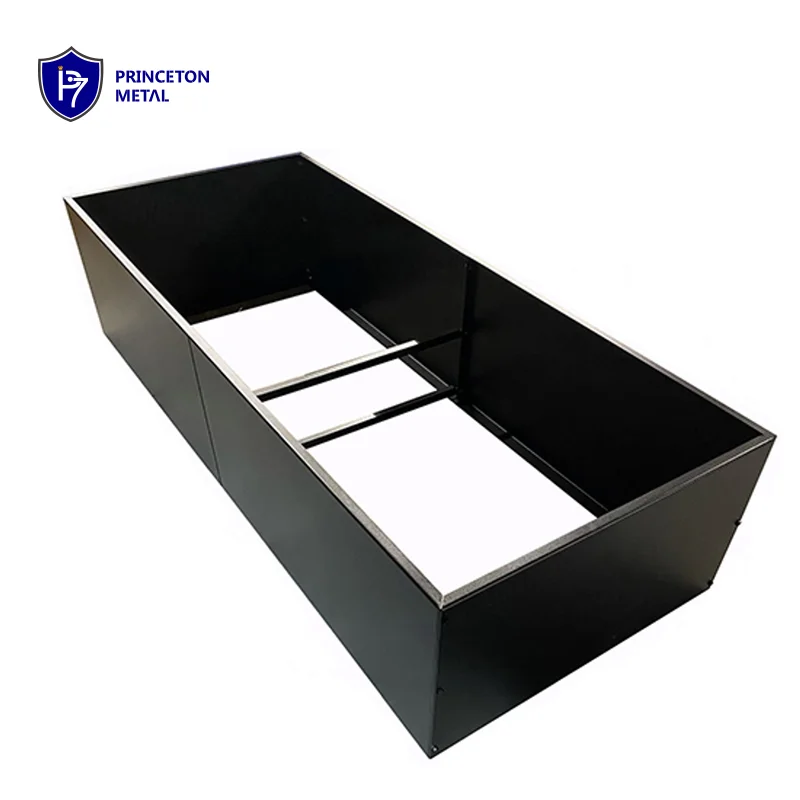 Outdoor DIY customized Garden decoration Flower Pot Aluminium planter Everlast Raised Garden Beds