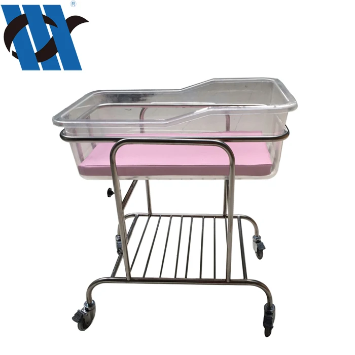 BDB03 Stainless Steel Kid Cot Bassinet Baby Cot Bed