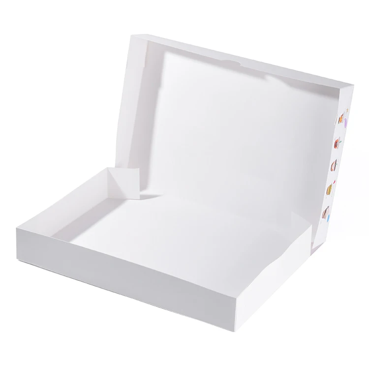 Yuehongkai Various Sizes Custom Cheap Pizza Box With Logo Corrugated Custom Pizza Box Wholesale Box For Pizza cake