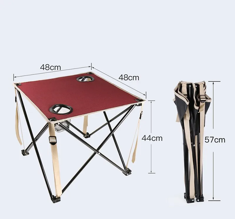 Mydays Outdoor Lightweight Hot Sale Portable Adjustable Beach Outdoor Camping Table Chair Set for Picnic Activities