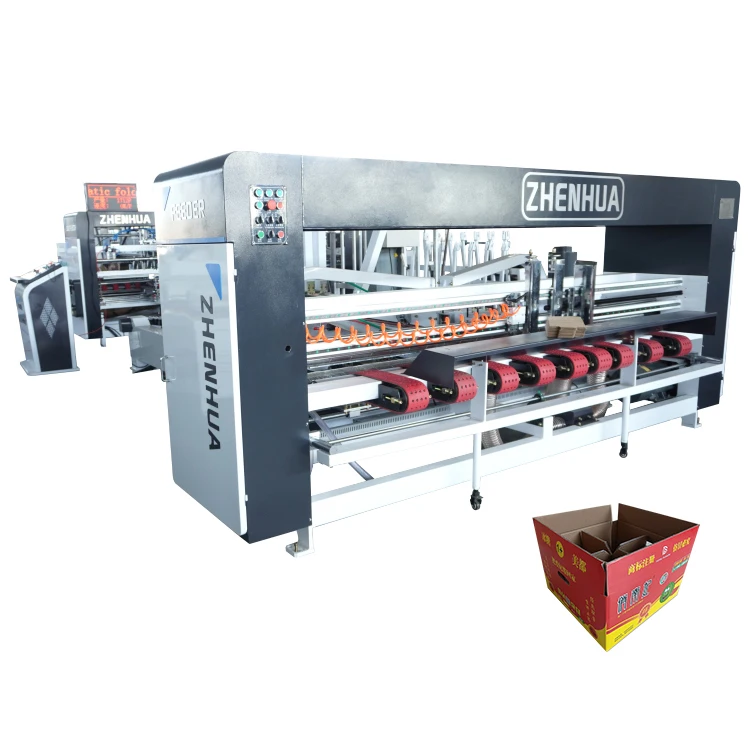 ZHENHUA-QZD автоматический склеиватель для картонных коробок