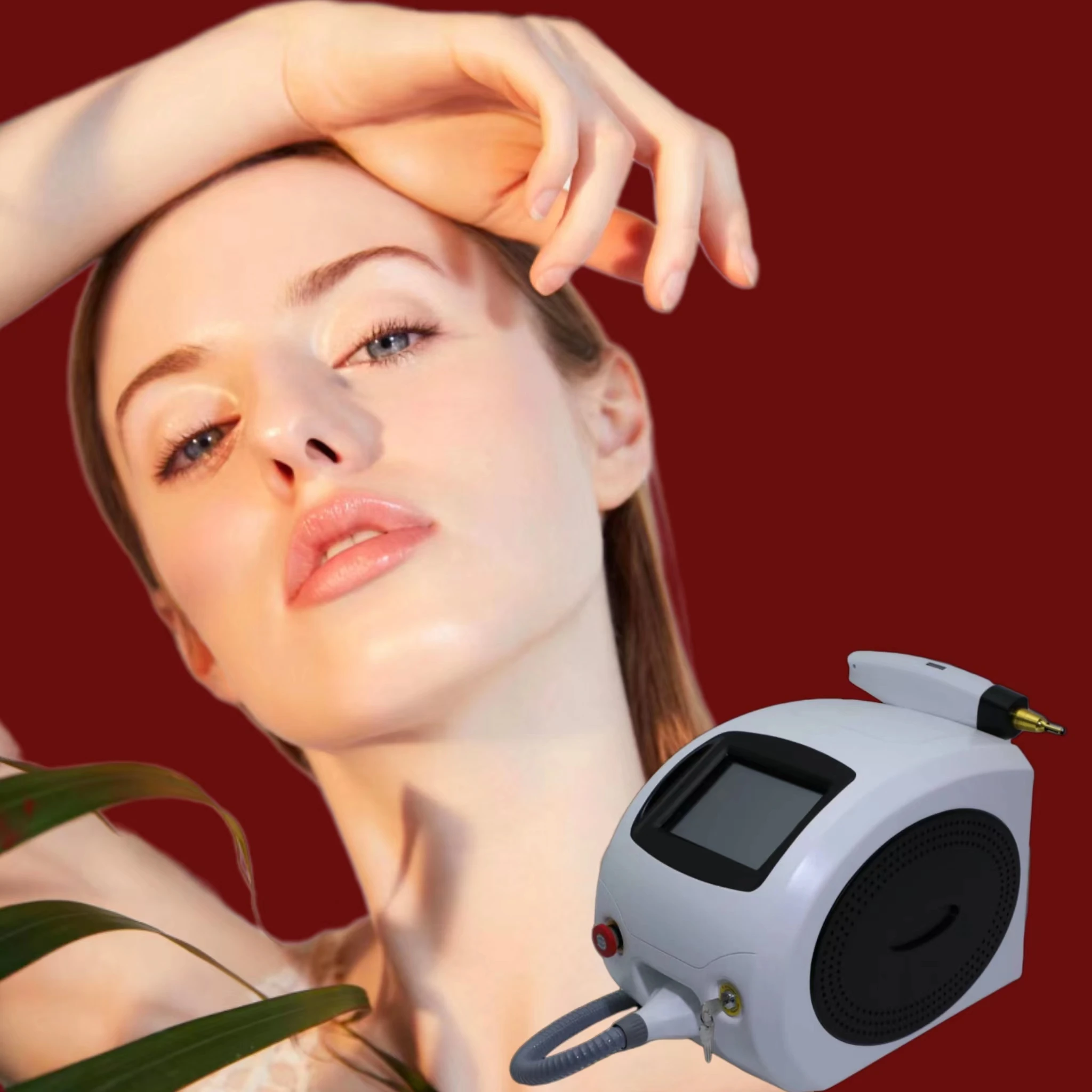 Picosecond q switched ruby nd yag laser tattoo removal machine beauty equipment