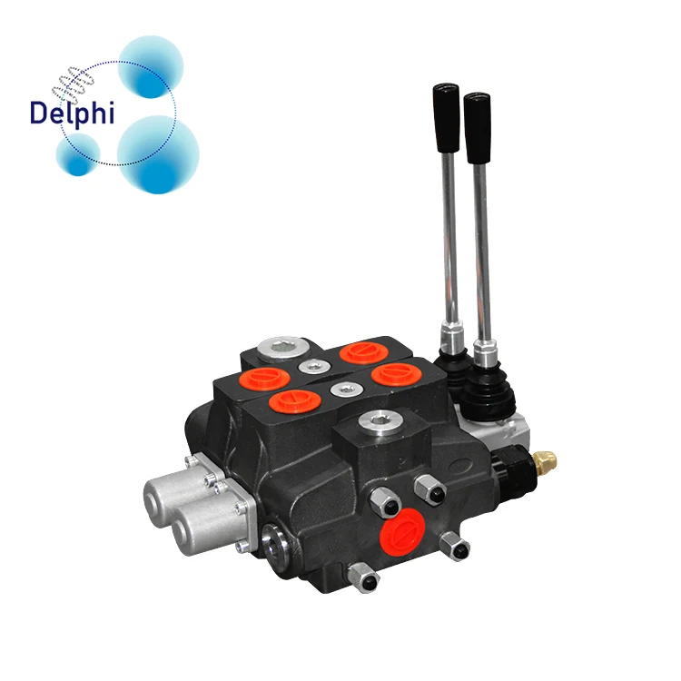 High quality ZDA-L15 series 2spool 60lpm Hydraulic Control electro-hydraulic directional valve for garbage truck