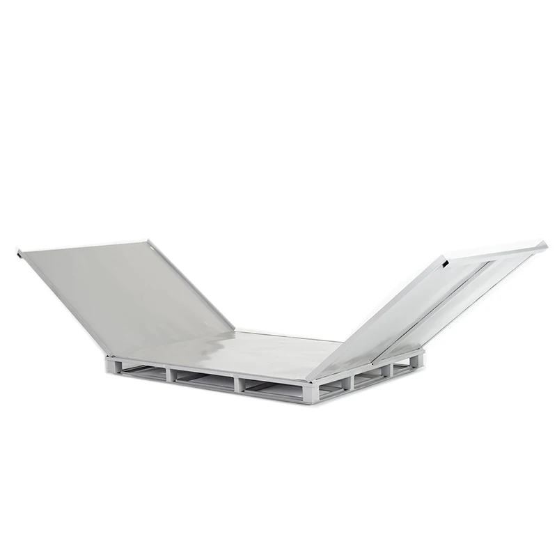 Customized Large Load Metal Pallet Box Stackable Steel Box Pallet Steel Pallet Box