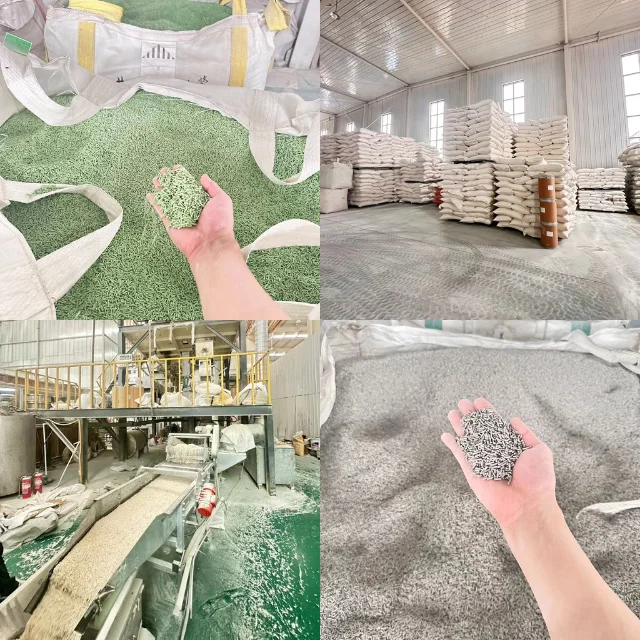 Eco-friendly Clumping Super Absorbent Low Dust Antibacterial Odor Control Biodegradable 100% Natural Soy Tofu Cat Litter