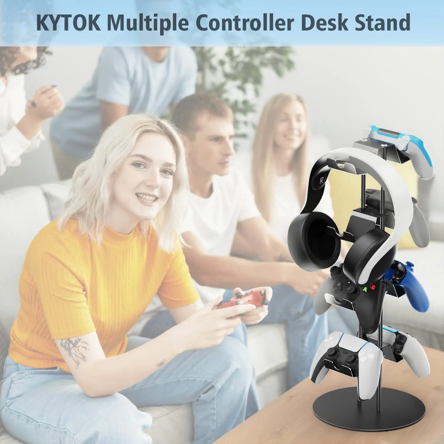 Four Storey Joystick Stand Accessory Game Controller Headset Stand Controller Accessories Display Stand