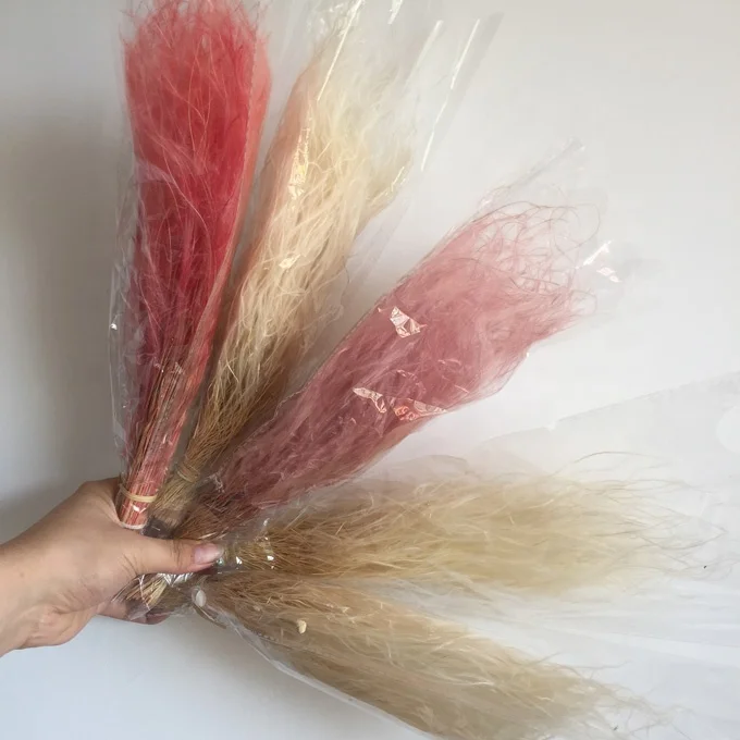 
natural real feather flowers in packs for valentine day 