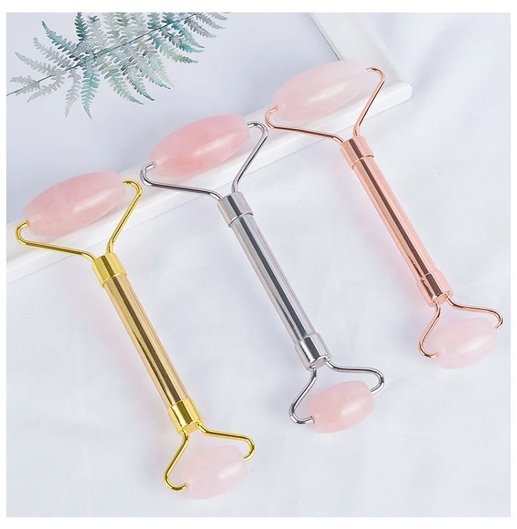 
Cheap Hot Anti Wrinkle Jade Roller And Gua Sha Neck Relation Beauty Tool Massage Anti Aging Dual Side Facial Massager Roller 
