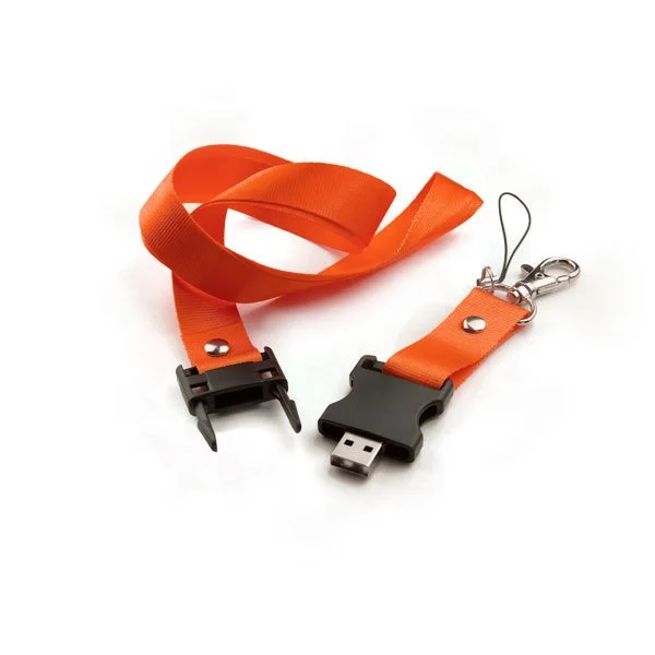 Giveaway Wholesale China Merchandise lanyard neck strap usb flash drive Smart custom 32gb flash drive mini usb promotional gifts