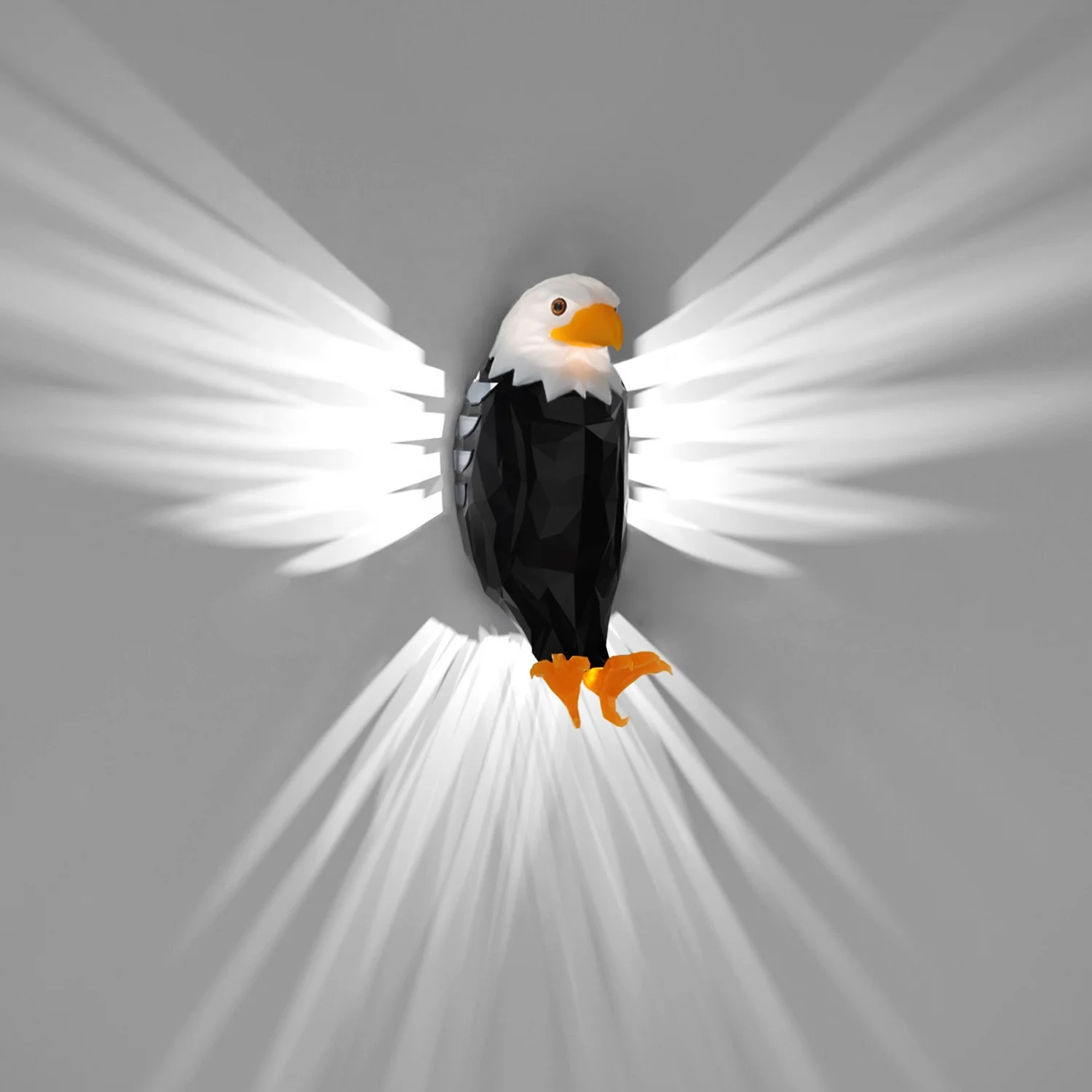 Owl Wall Light 3d Stereoscopic Modern Innovative Design Decorative Art Animal Projection Atmosphere Festival Party Night Light