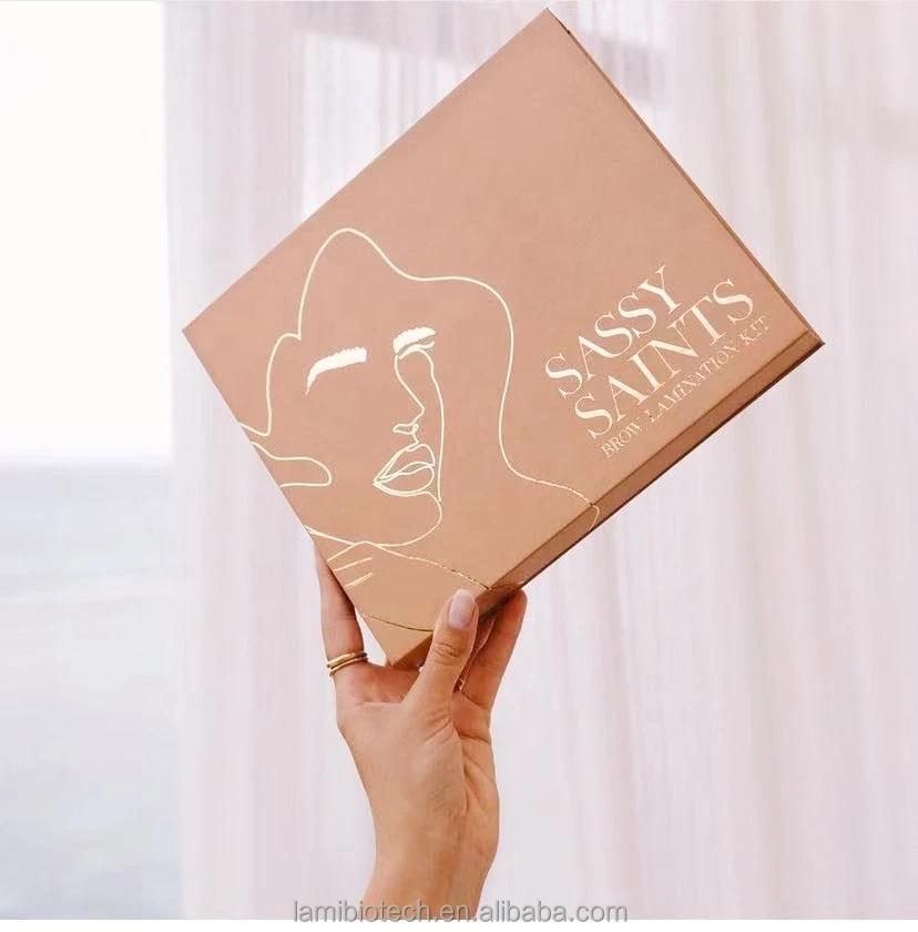 Lami sodium bromate free formula lash lift brow lamination kit free sample customization supplied