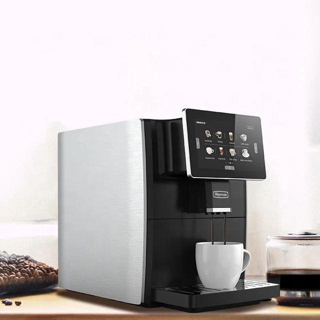 Smart  Home 7 inch LCD Touch Fully Automatic Coffee Making Machine WIth Grinder