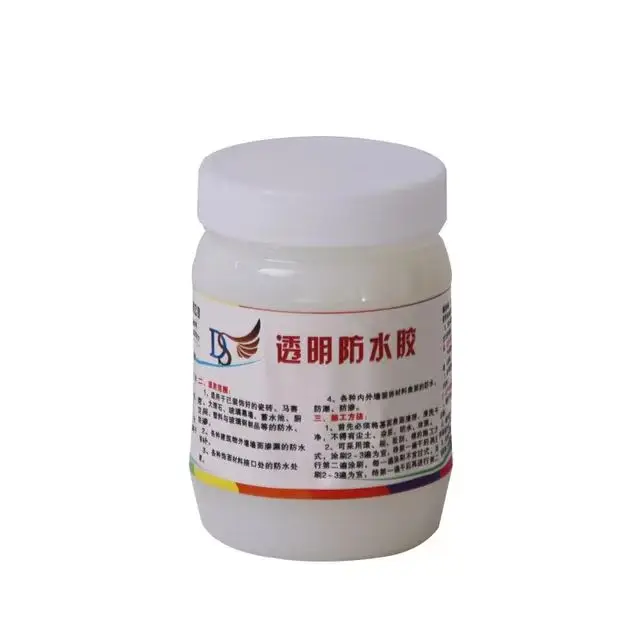 Transparent waterproof glue Anti-leakage Clear Glue for Bathroom Repair