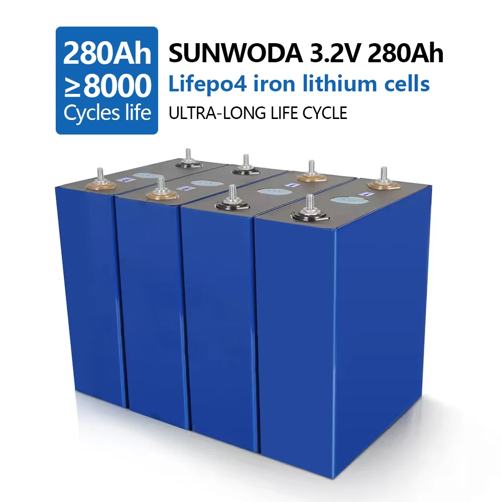 Sunwoda 6000 Cycles Lifepo 280 Ah Prismatic Batterie Lfp Cells 3.2v Lithium 100ah 200ah 230ah 280ah 310ah Lifepo4 Battery