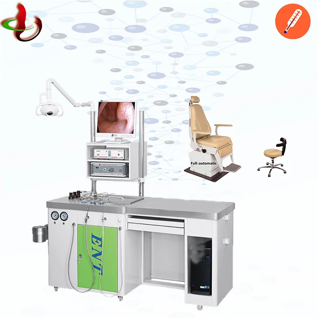 Factory Price Advanced Multi-Function Ent Workstation with Ent Patient Chair and Head Light Ent Endoscope