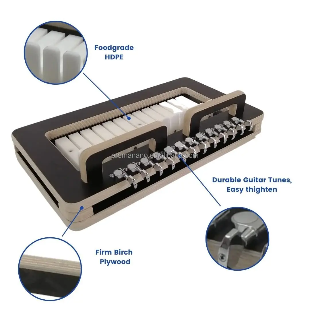 AromaNano 12 Wire Brown Wooden Soap Cutter Multi Soap Slicer Loaf Soap Cutter Cheese Slicers