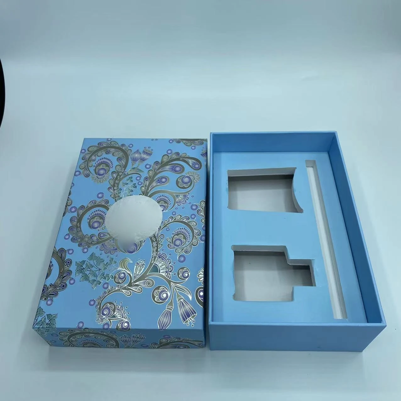 Custom Logo Printed Ear Lock Corrugated Cardboard Paper Packaging Mailer Postal gift Box