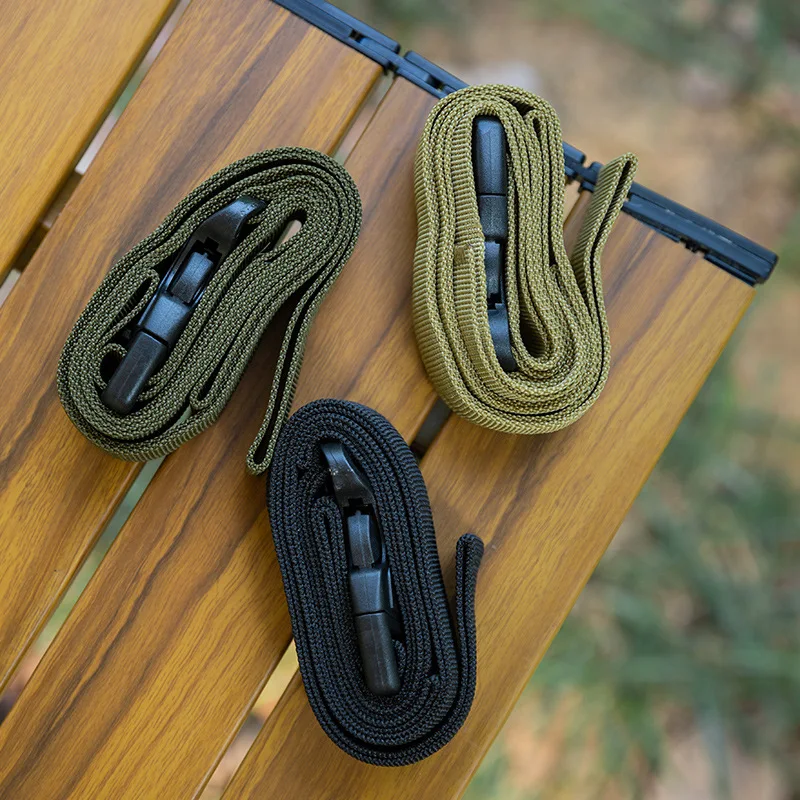 Lashing Straps with Buckle Adjustable Nylon Straps for Backpack Tactical Lashings Camping Gear Luggage