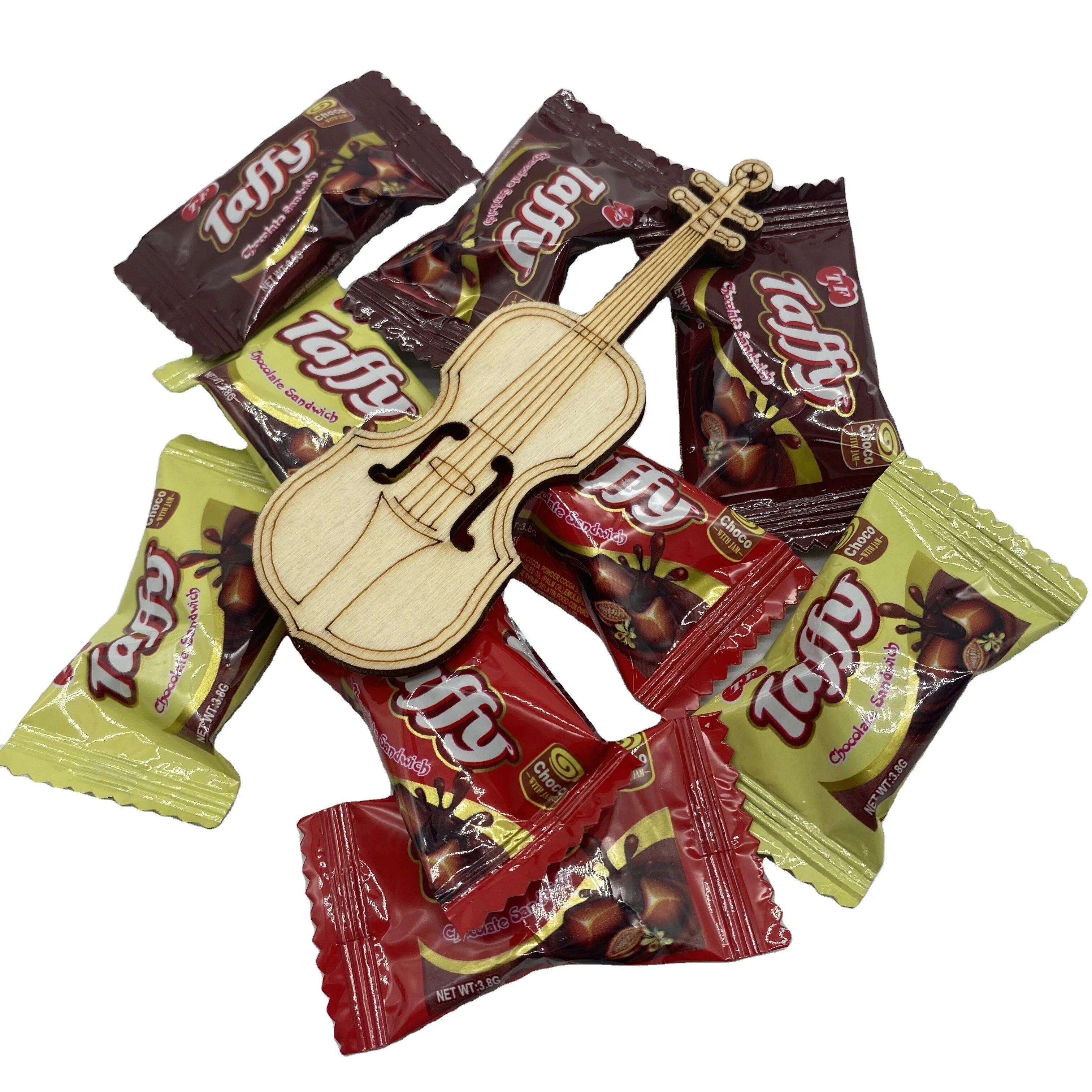 
Factory Manufacture Chocolate Toffee Candy Saveurs With Chocolate Jam 