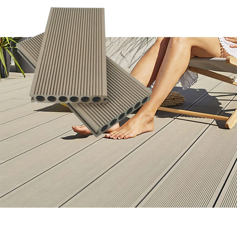 New technology Veranda Solid WPC Terrace Outdoor Floor WPC  composite board for terrace