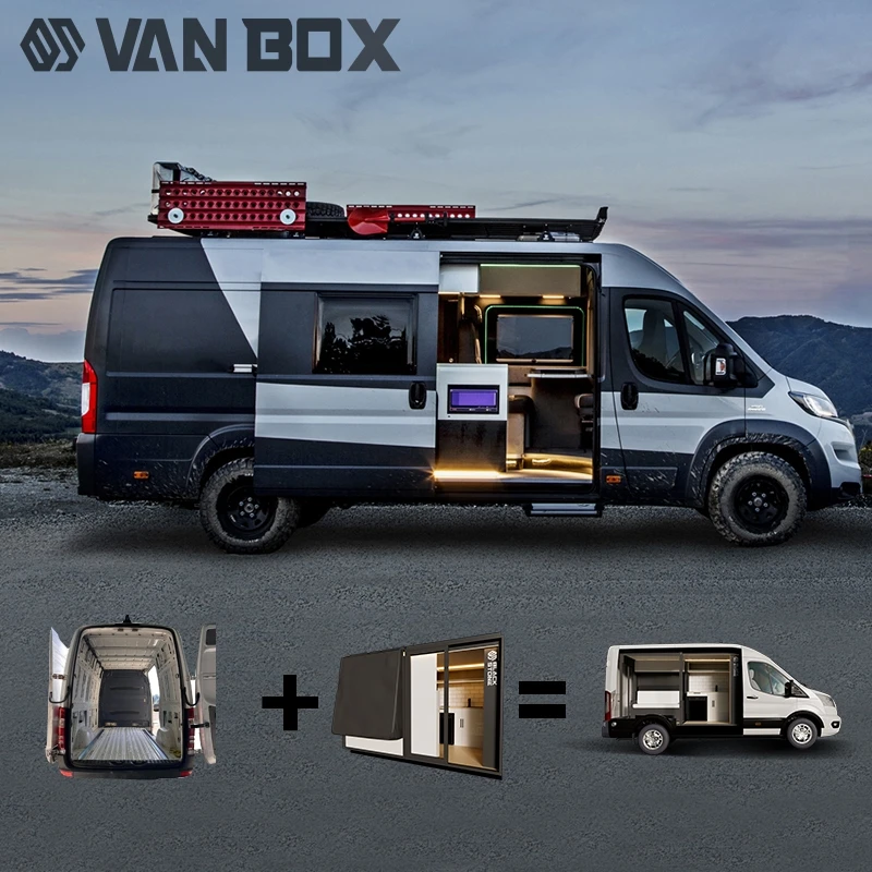 Camperizaztion Camperized транспортные средства модифицированные для кемпинга спринтерский фургон комплект класса люкс с туалетом