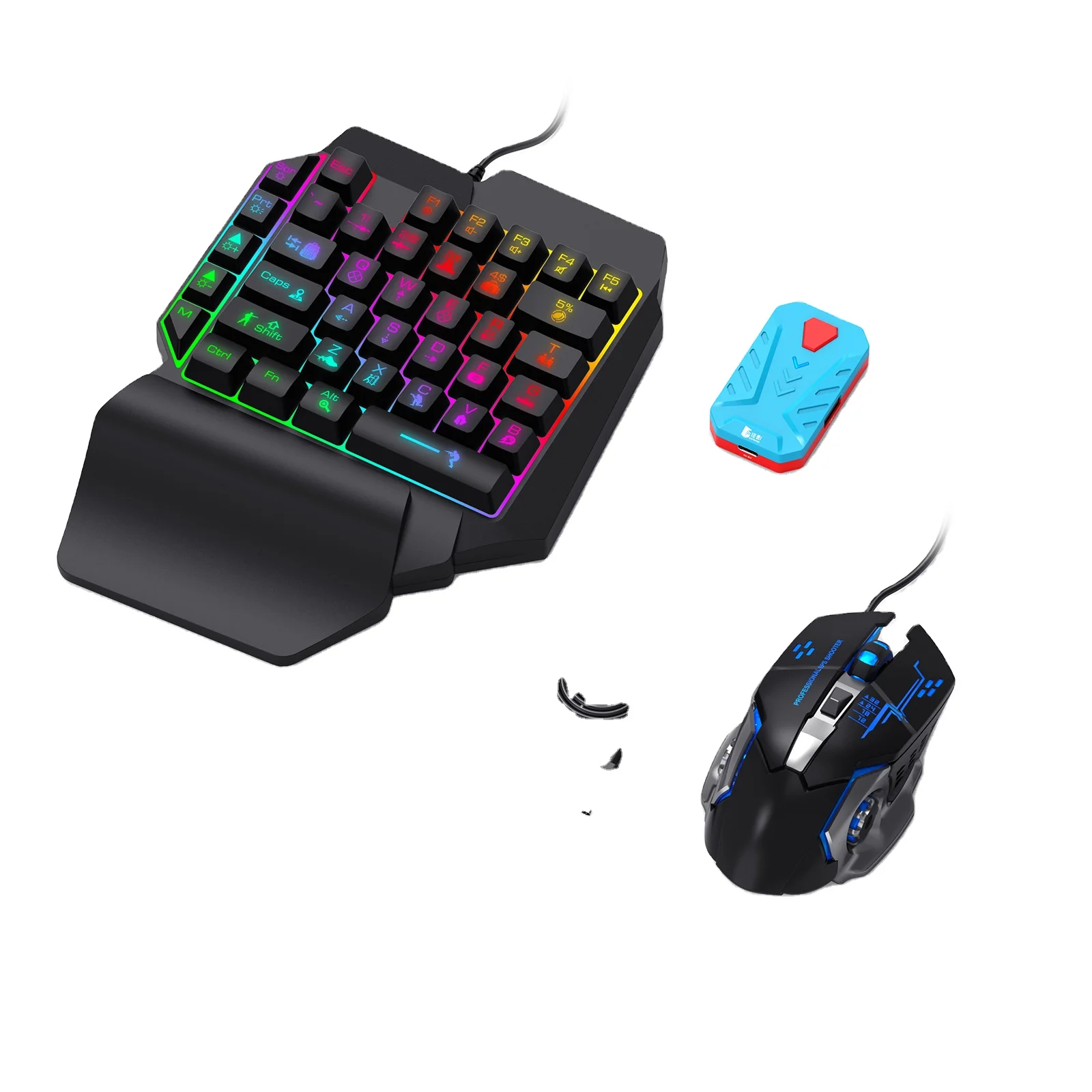 Mix Master 7 in 1 video game consoles with super console x stick gaming one-handed keyboard