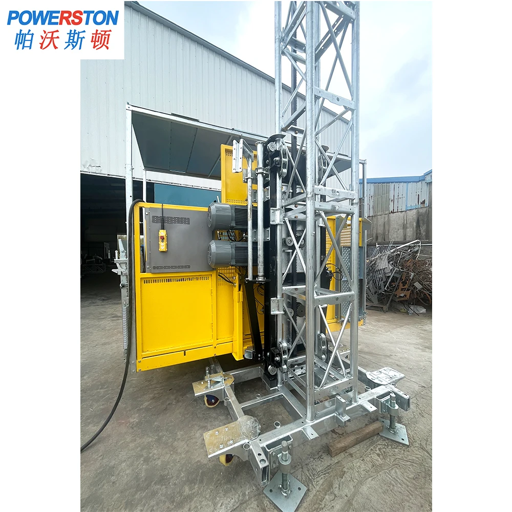 TP150 MH150 1500kg Payload Capacity Construction Works Transport Platform Building Materials Hoist
