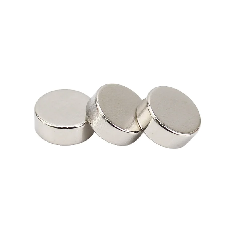 Wholesale Price Customized Size Round Rare Earth Neodymium Magnet N52 Disc Strong Ndfeb Magnets