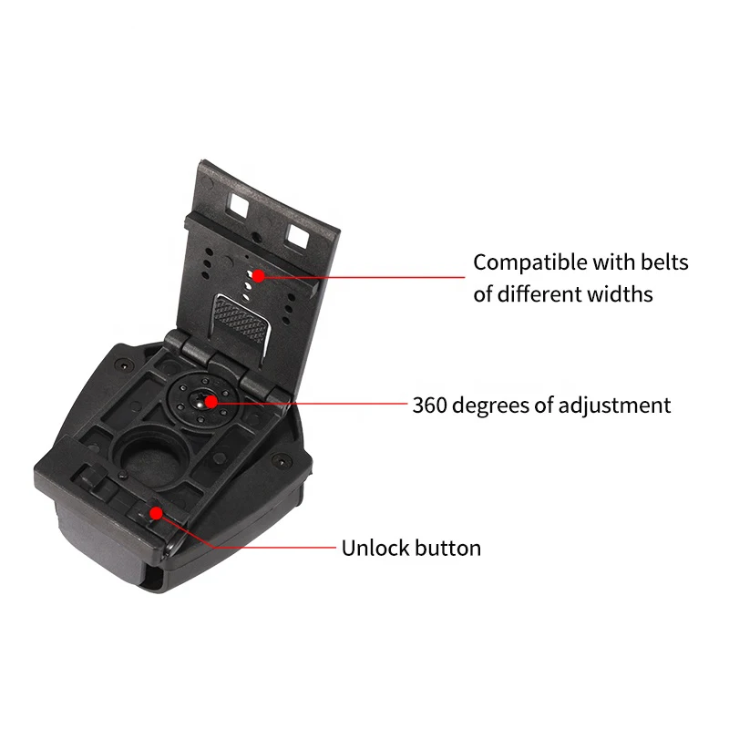 Duty Gear High Quality Handcuff Case Range Belt Accessories Universal Rubber Handcuff Pouch for Police