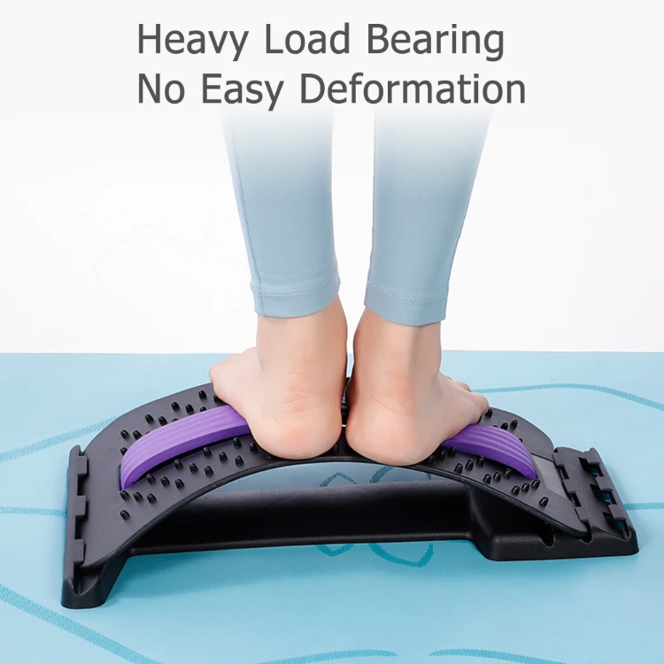 
yiwu Back Massager Orthosis Stretcher Fitness Massage Equipment Relief Lumbar Stretcher Chiropractic Relax Support Spine Stretch 