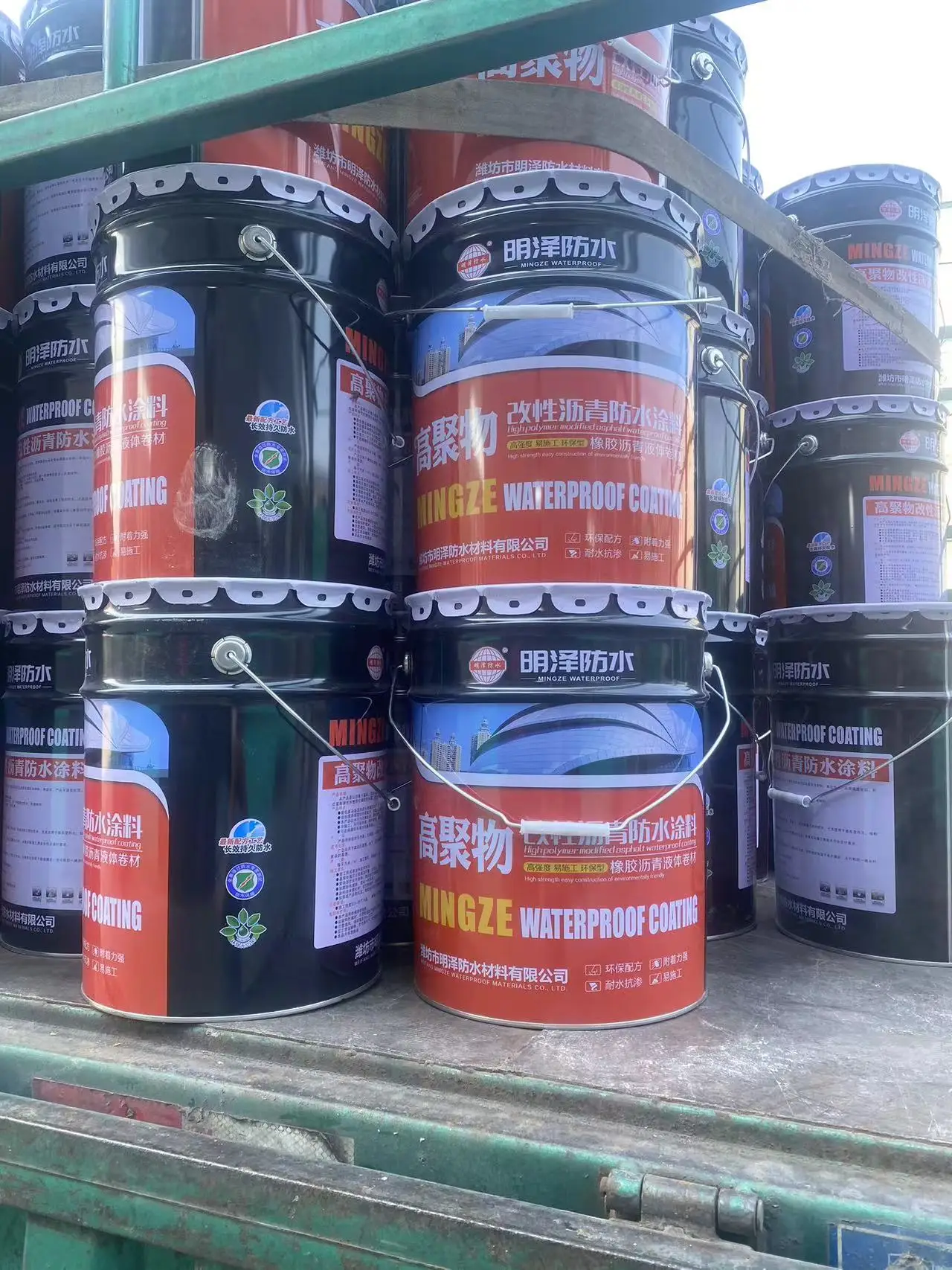 bitumen based liquid Polymer waterproof membrane 24kg/barrel
