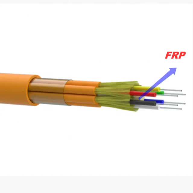 0.6mm gfrp round glass fiber rods pultruded frp central strength member for optical cables